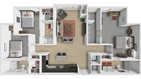 bedroom floor plan an overview of the upstairs and of a house